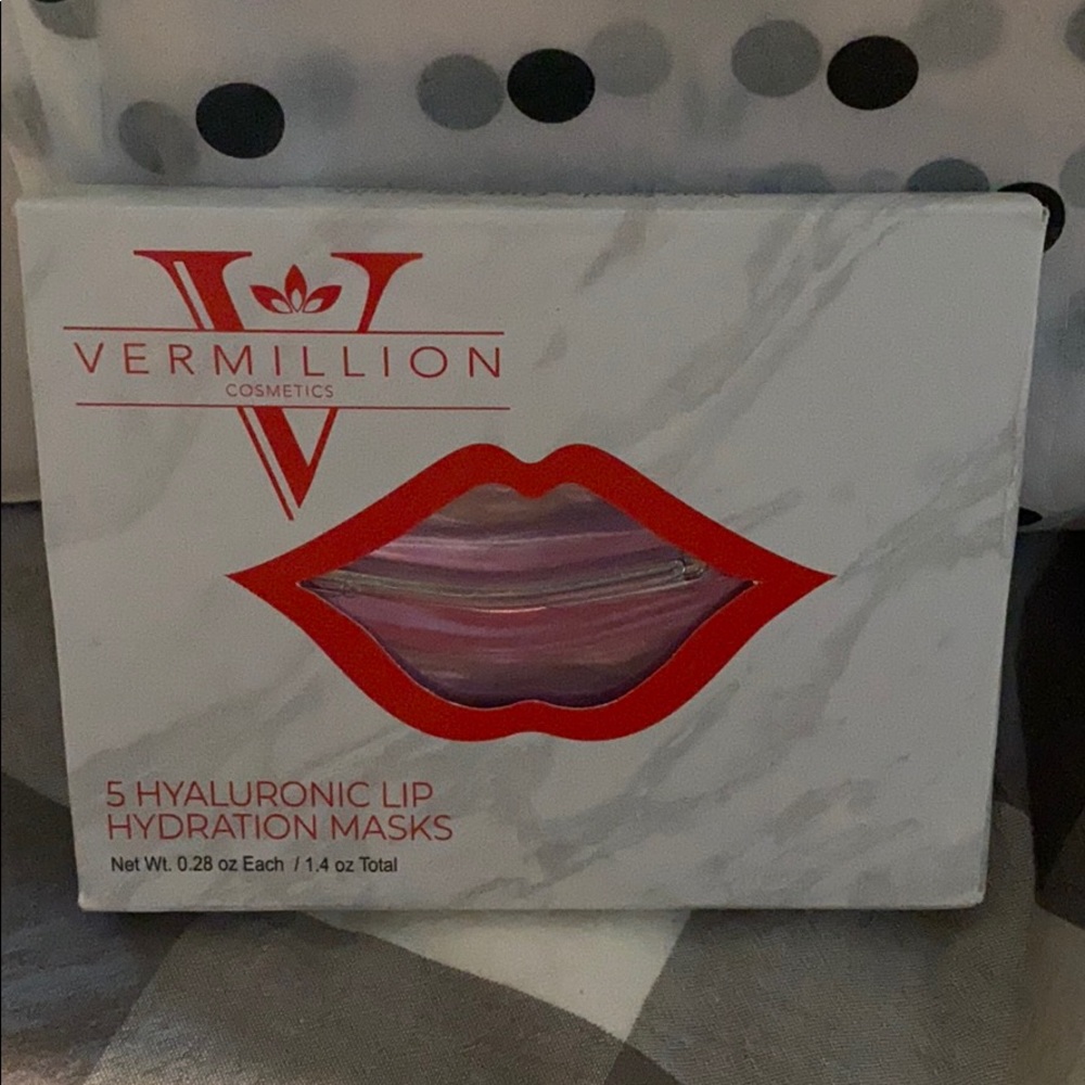 Vermillion Hyaluronic Lip Masks NIB